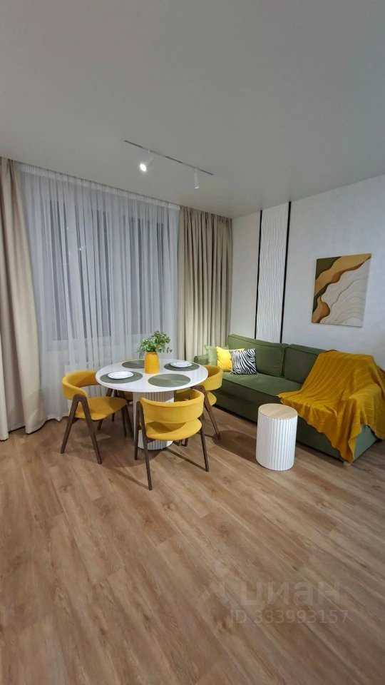 1-комнатная квартира, 45,6 м² — фотография 2