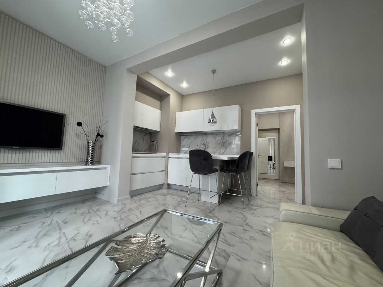 2-комнатная квартира, 66 м² — фотография 2