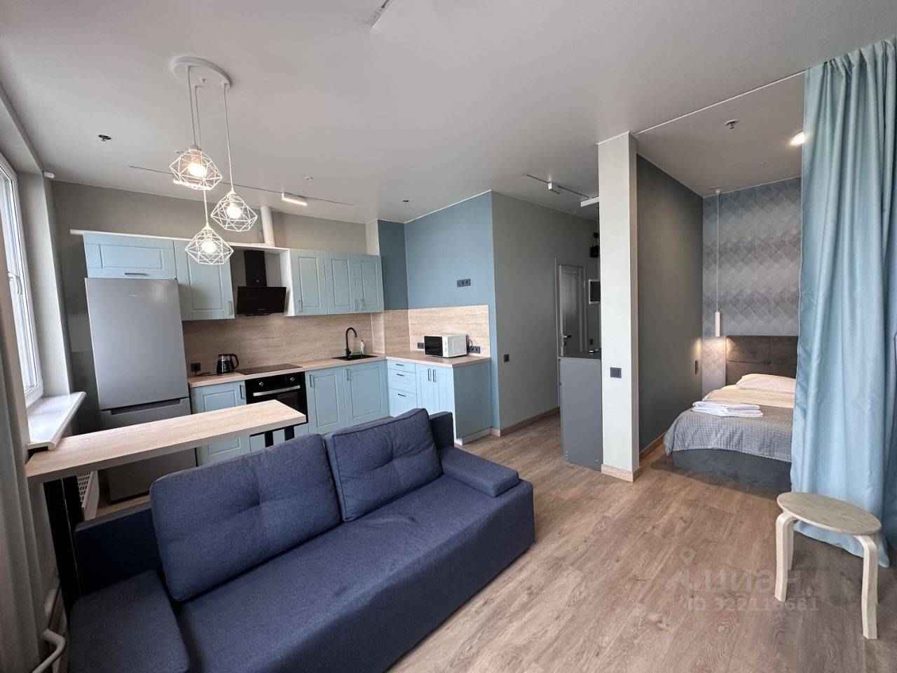 1-комнатная квартира, 31 м²