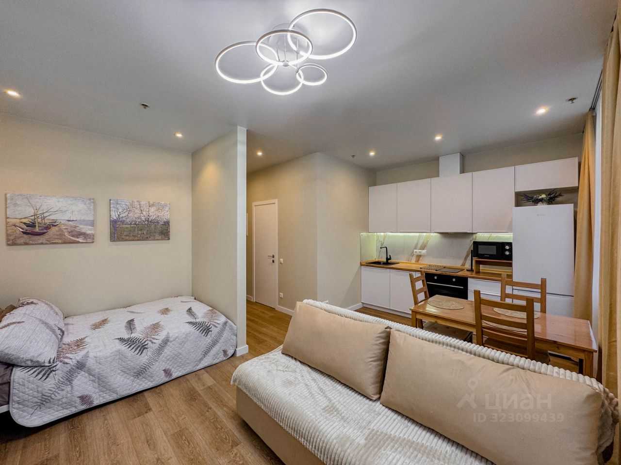 1-комнатная квартира, 30,4 м² — фотография 3