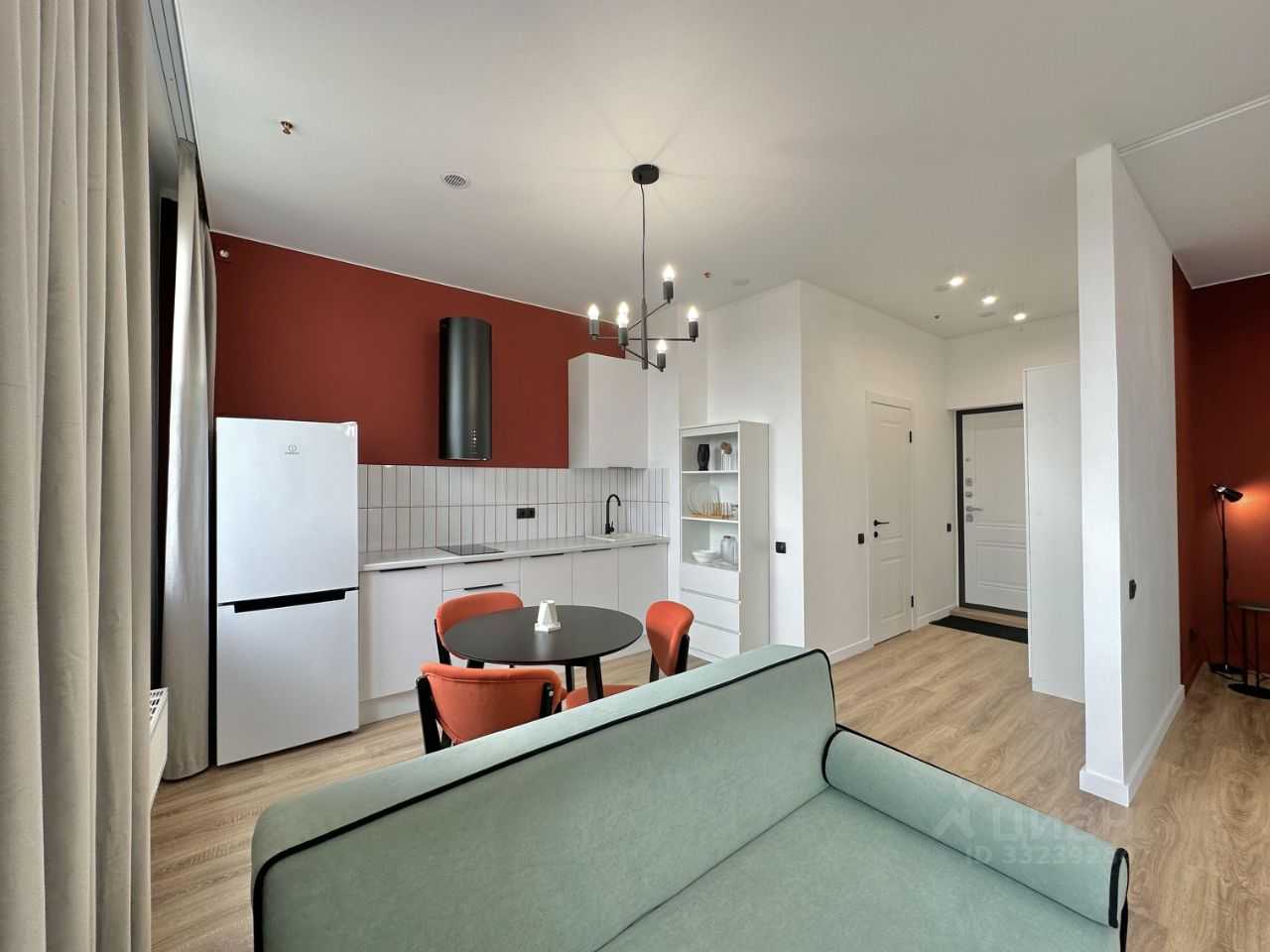 1-комнатная квартира, 32 м² — фотография 2