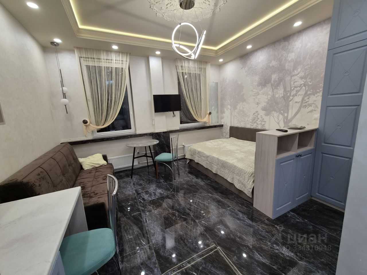 1-комнатная квартира, 24 м²