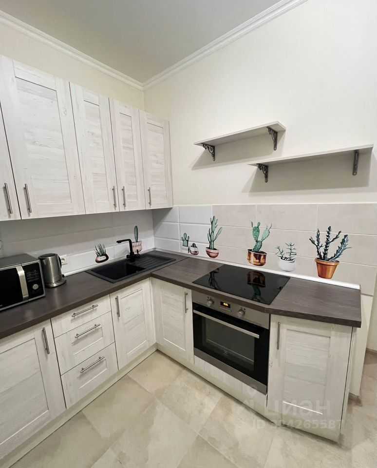 1-комнатная квартира, 35 м²