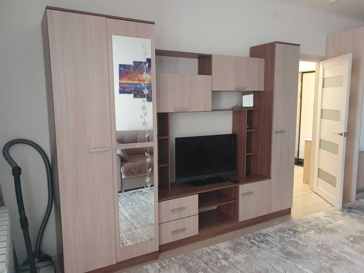 1-комнатная квартира, 39,5 м²