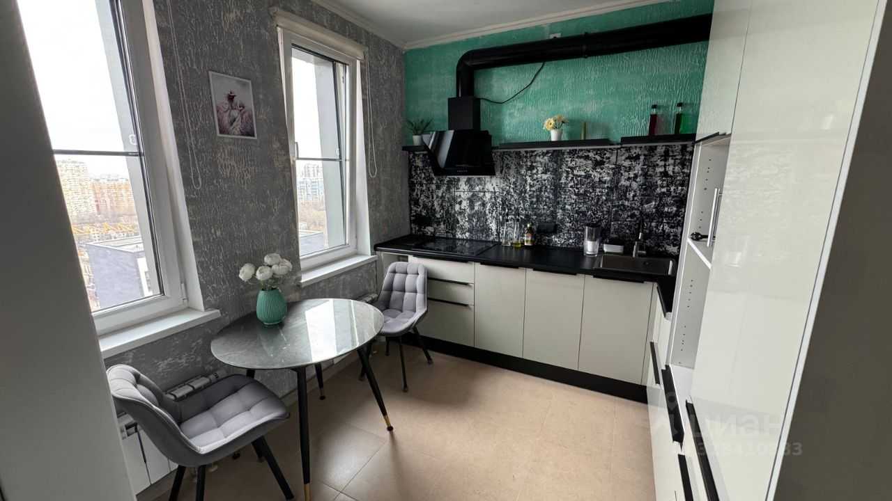 1-комнатная квартира, 39,8 м²