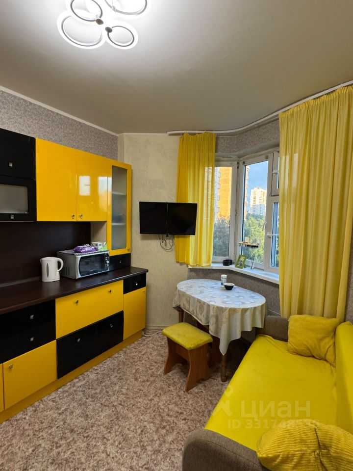 1-комнатная квартира, 39 м² — фотография 2