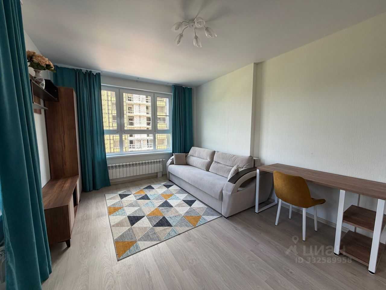 2-комнатная квартира, 57 м²