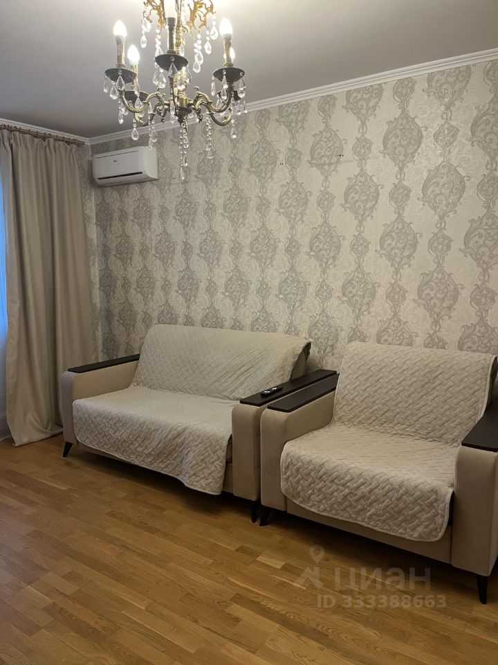 1-комнатная квартира, 37,2 м²