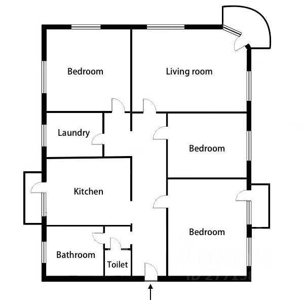4-комнатная квартира, 120 м² — фотография 3