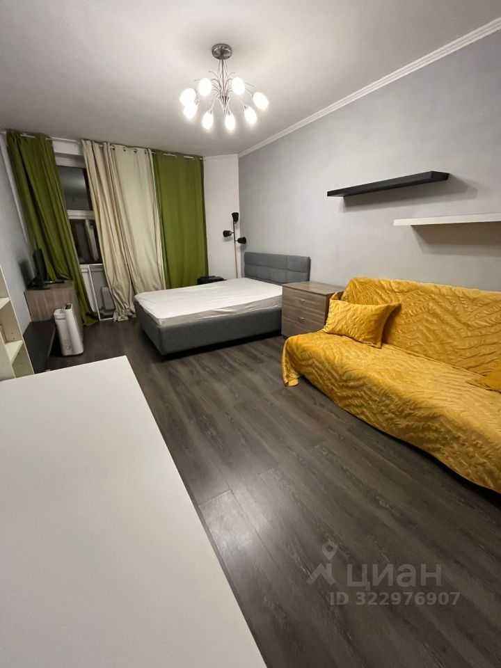 1-комнатная квартира, 45 м²