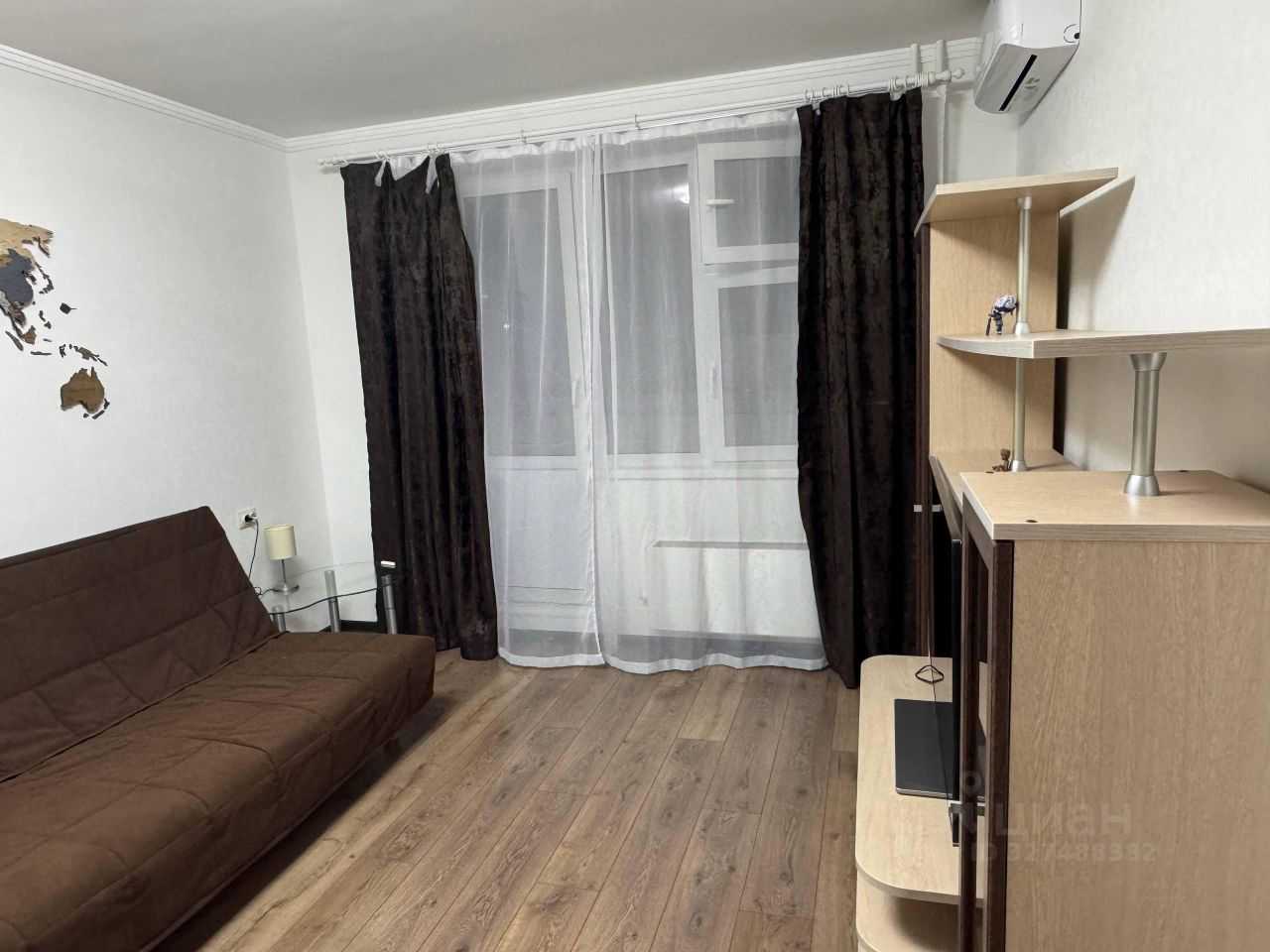1-комнатная квартира, 39 м² — фотография 2