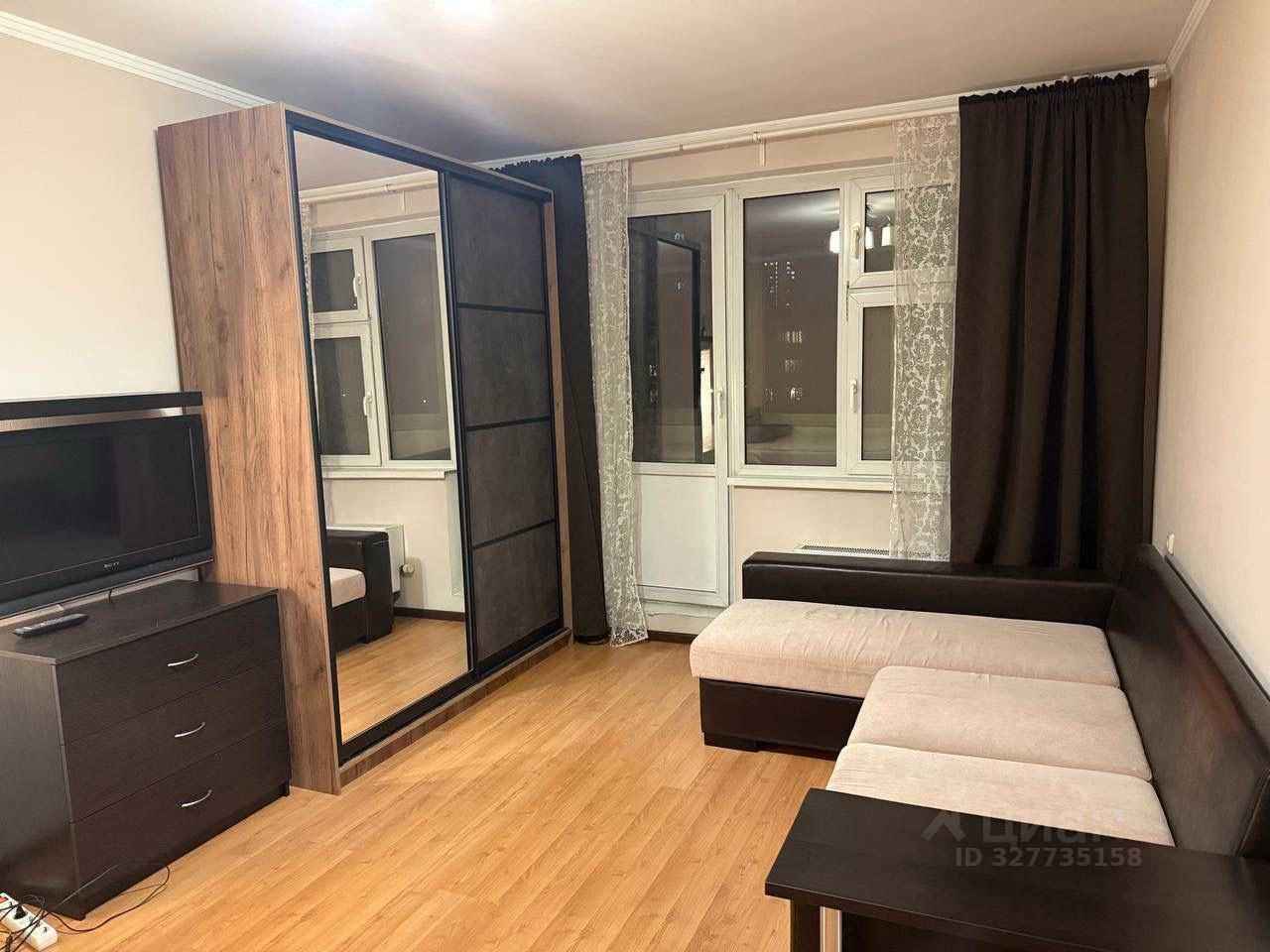 1-комнатная квартира, 40 м²
