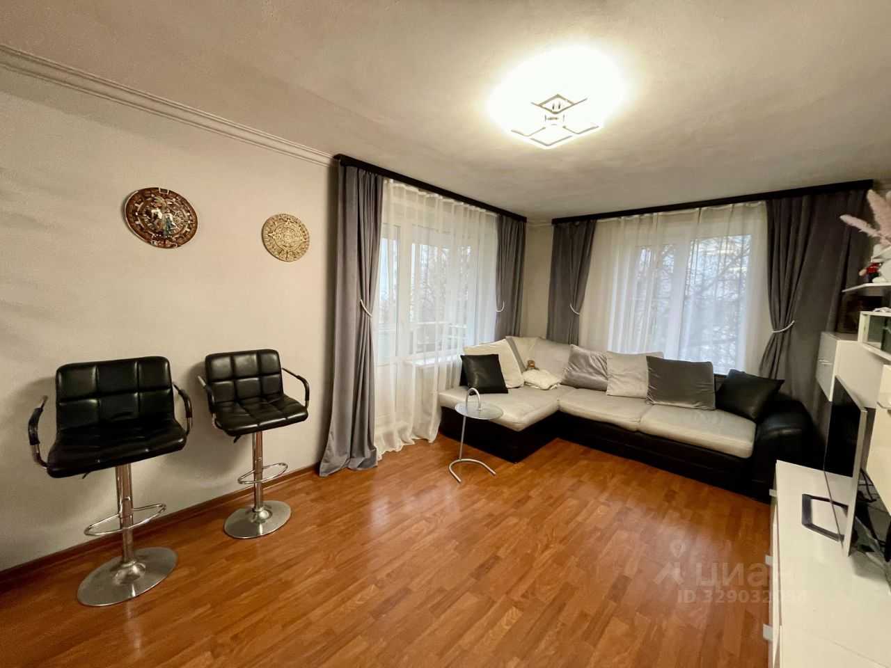2-комнатная квартира, 44 м²
