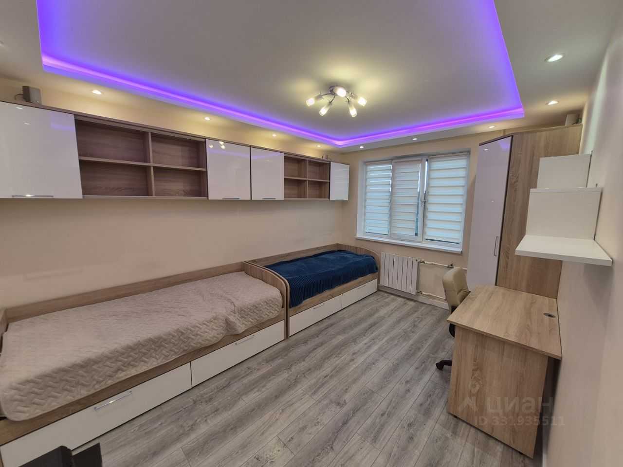 2-комнатная квартира, 55,8 м²