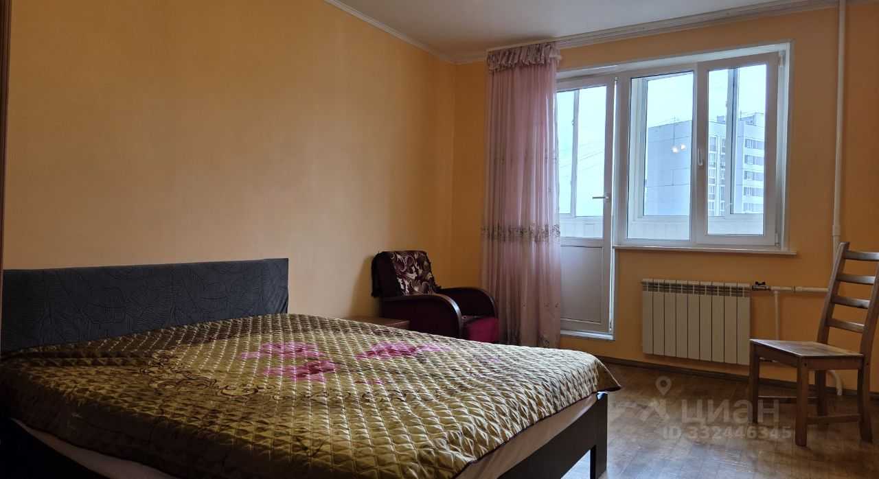 1-комнатная квартира, 38,2 м²