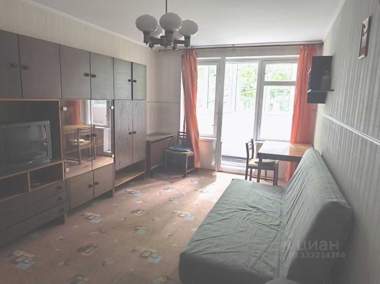 2-комнатная квартира, 45 м²