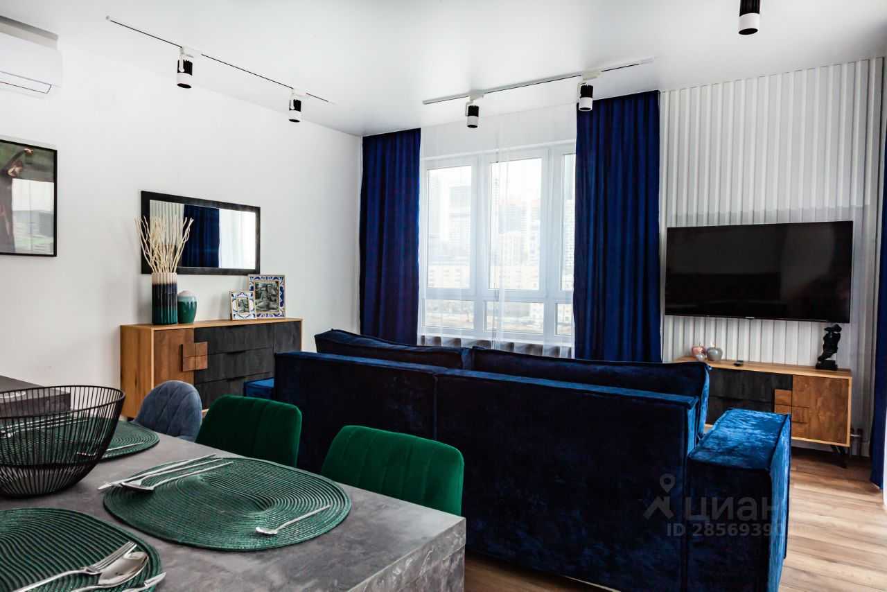 3-комнатная квартира, 76 м²