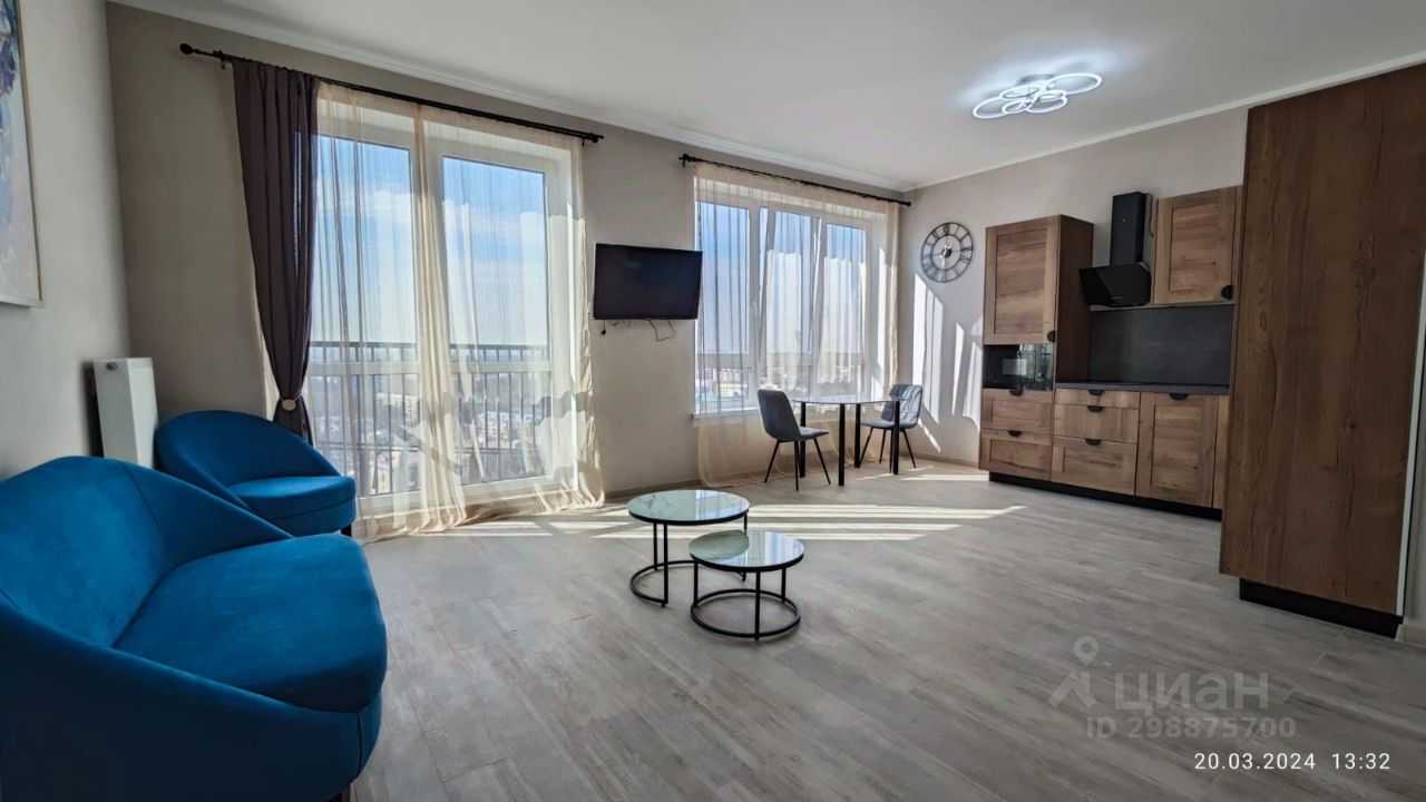 1-комнатная квартира, 38 м²