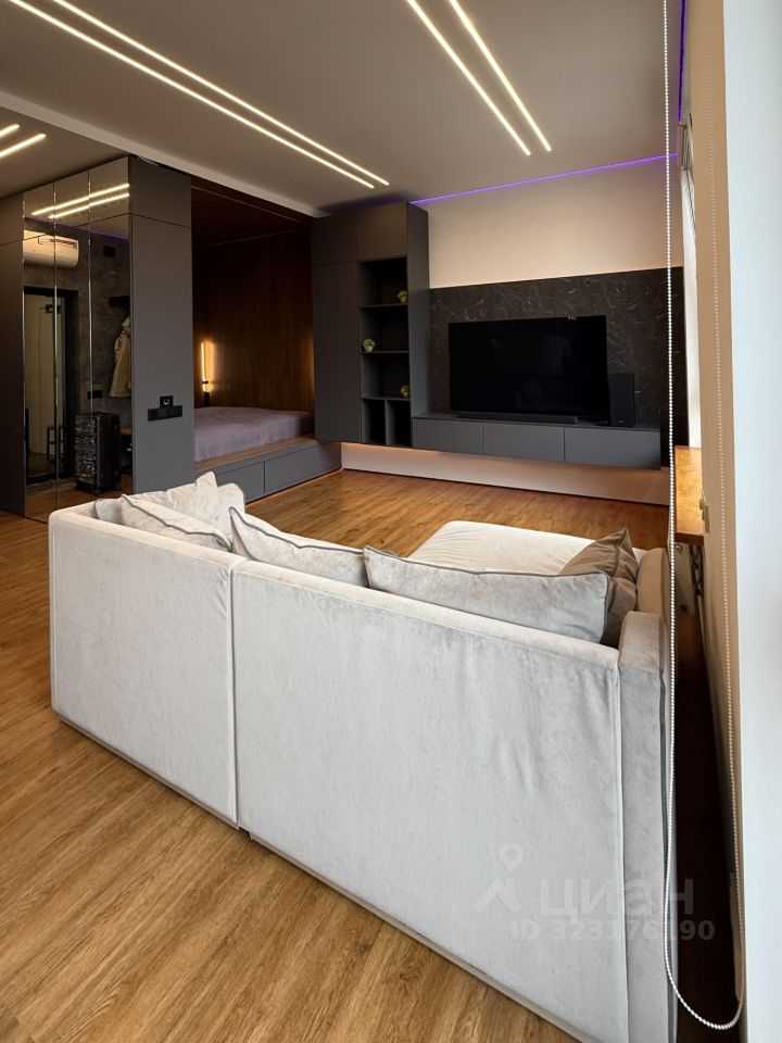 1-комнатная квартира, 39 м² — фотография 3