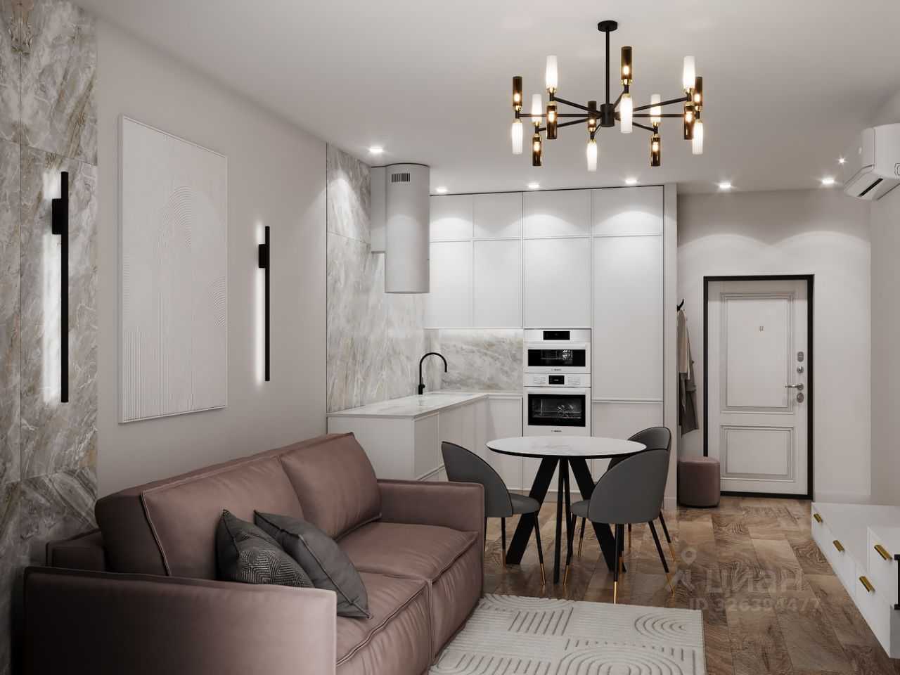 1-комнатная квартира, 40 м²