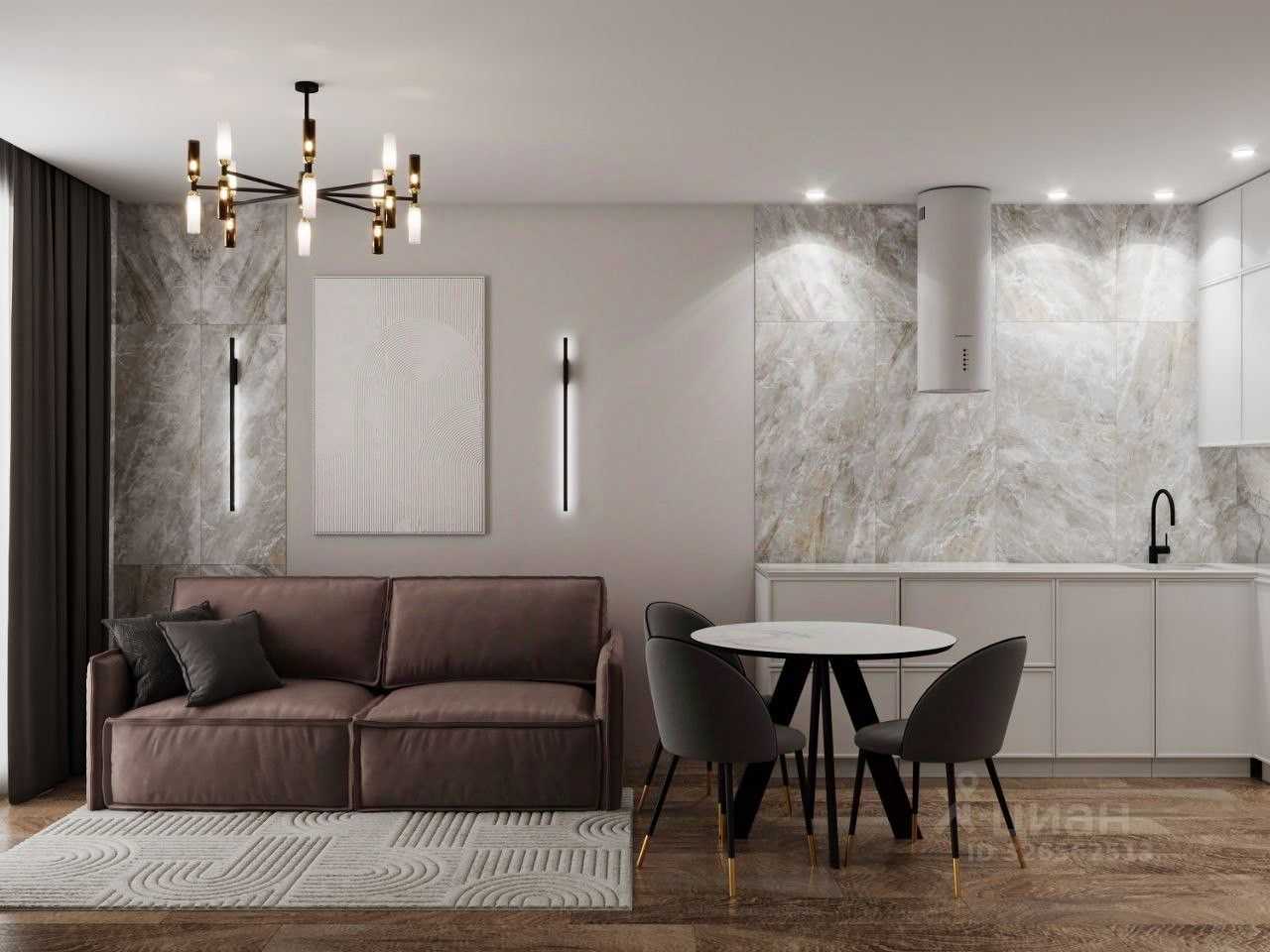 1-комнатная квартира, 40 м²