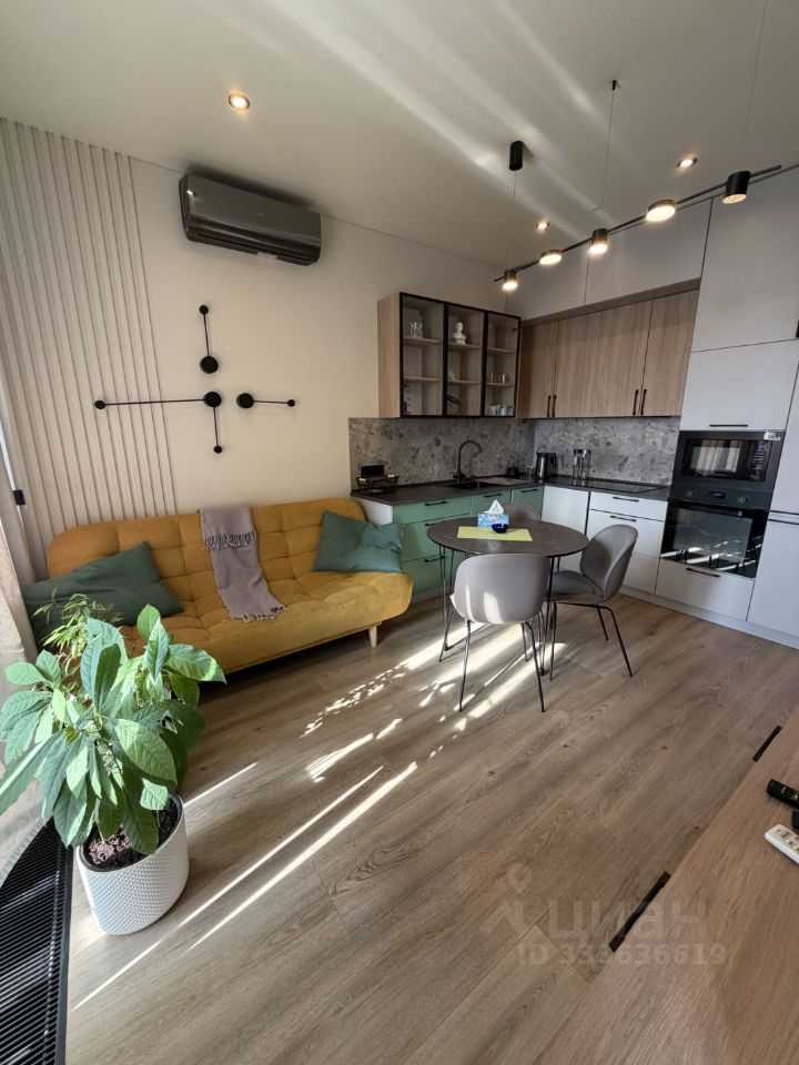1-комнатная квартира, 35,3 м²