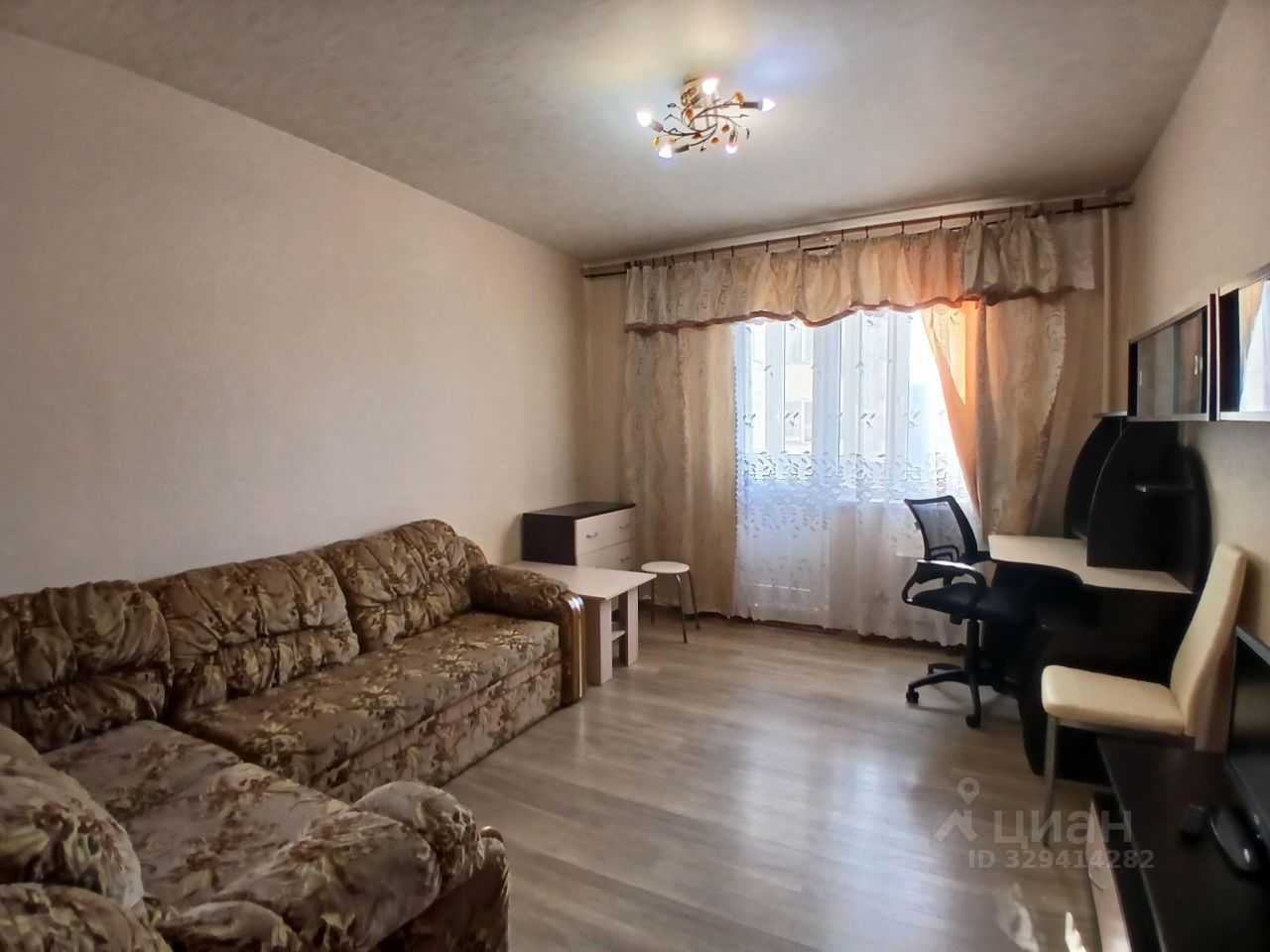 1-комнатная квартира, 36 м²