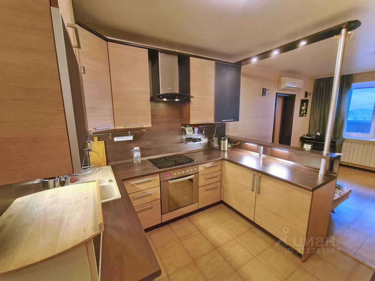 1-комнатная квартира, 43,5 м²