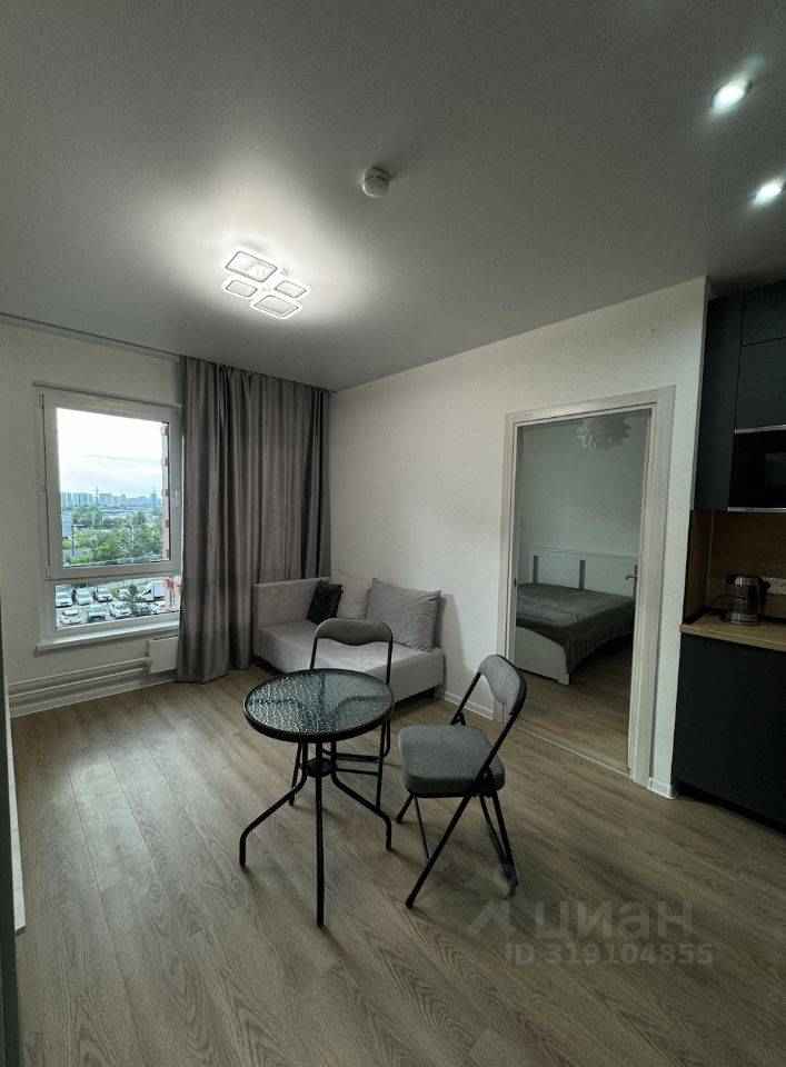 1-комнатная квартира, 30,5 м²