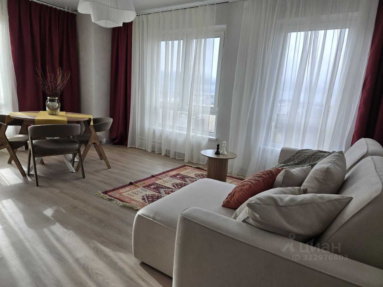 3-комнатная квартира, 67 м²