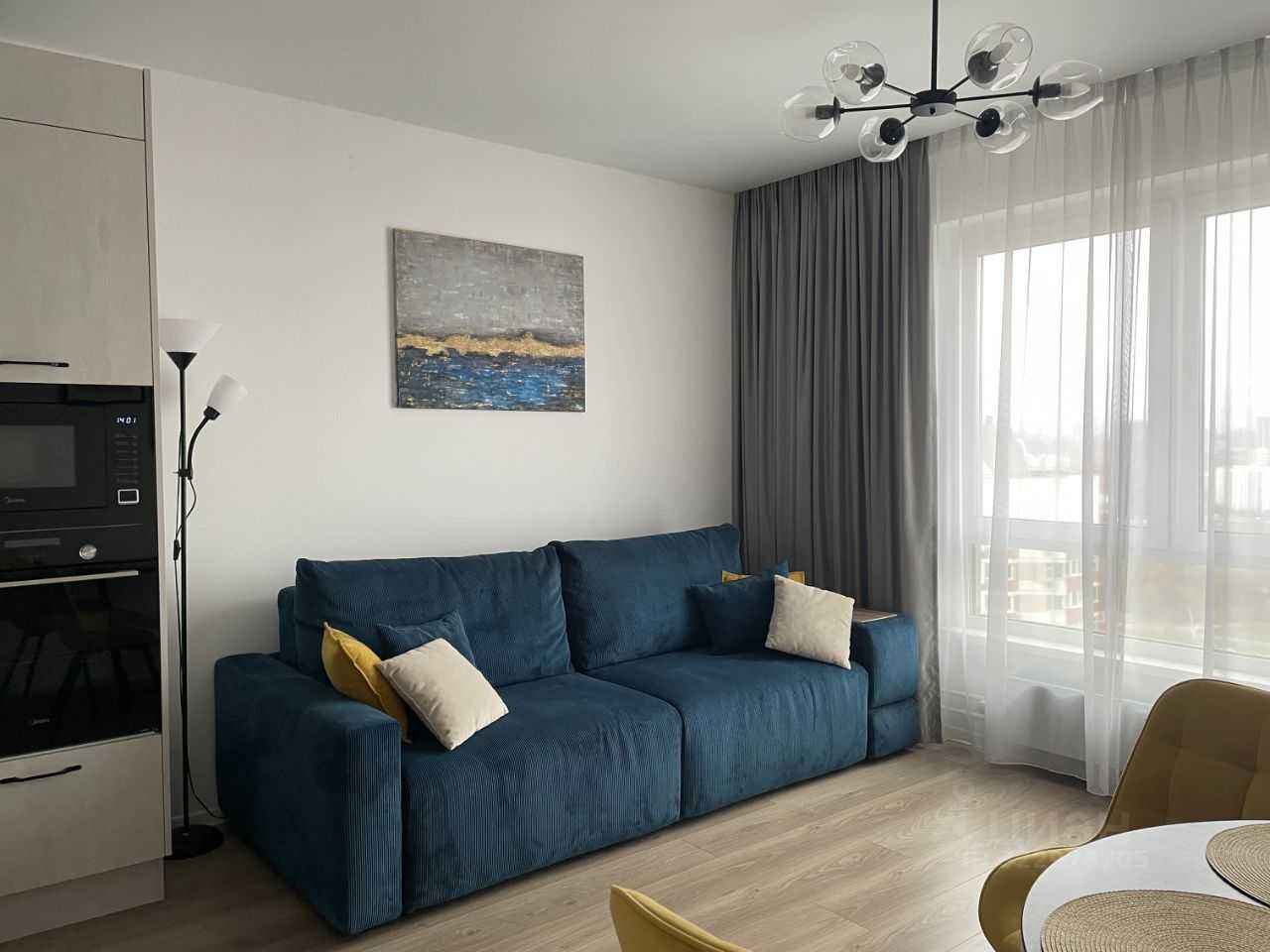 1-комнатная квартира, 23,4 м²