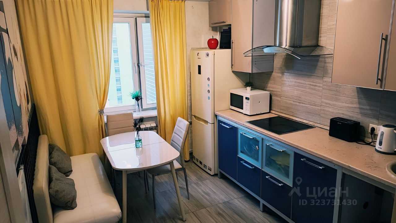 1-комнатная квартира, 43 м²
