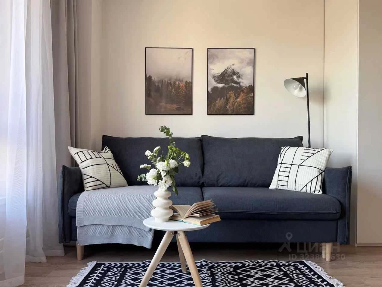 1-комнатная квартира, 21,6 м²