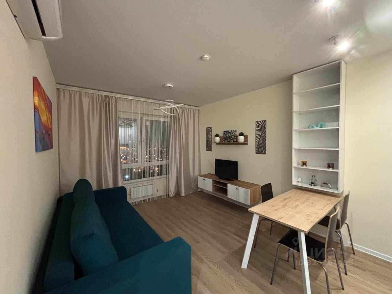 1-комнатная квартира, 37,1 м²