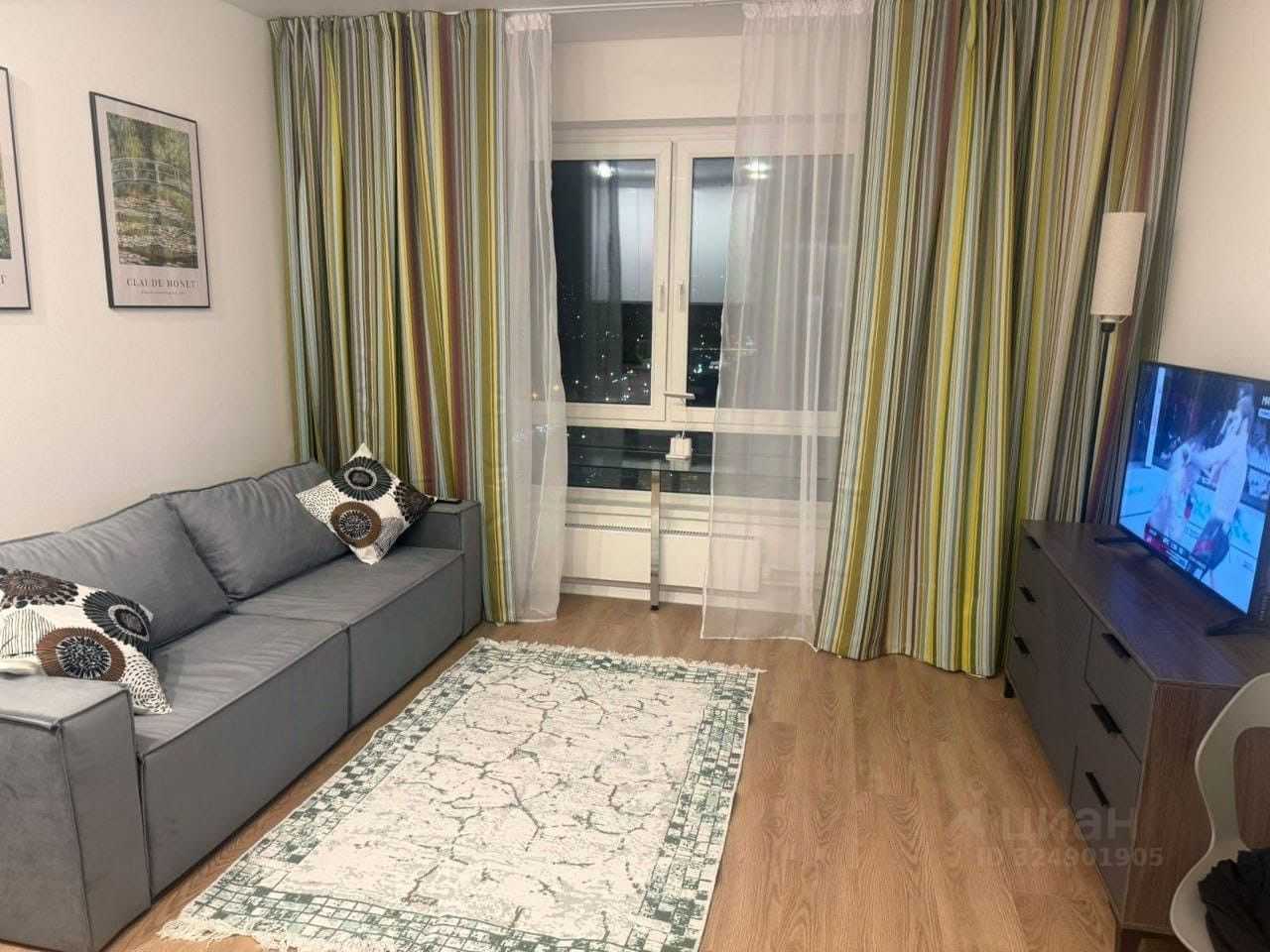1-комнатная квартира, 22 м²