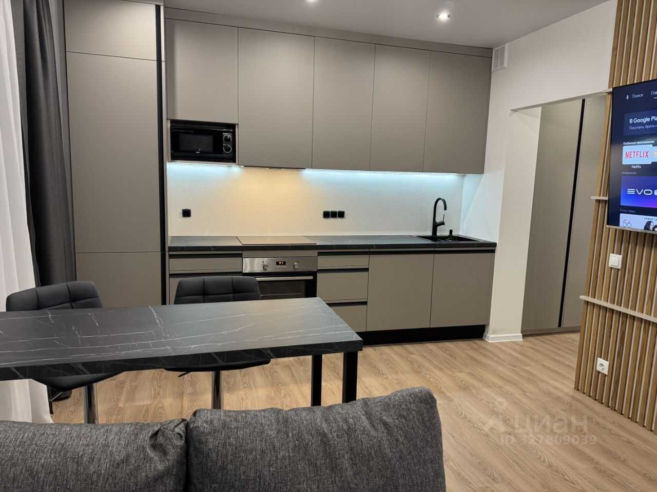1-комнатная квартира, 43 м² — фотография 2