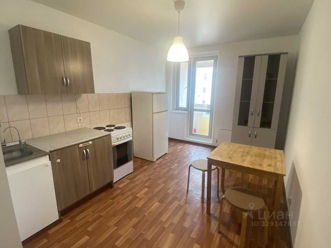 1-комнатная квартира, 44,5 м²