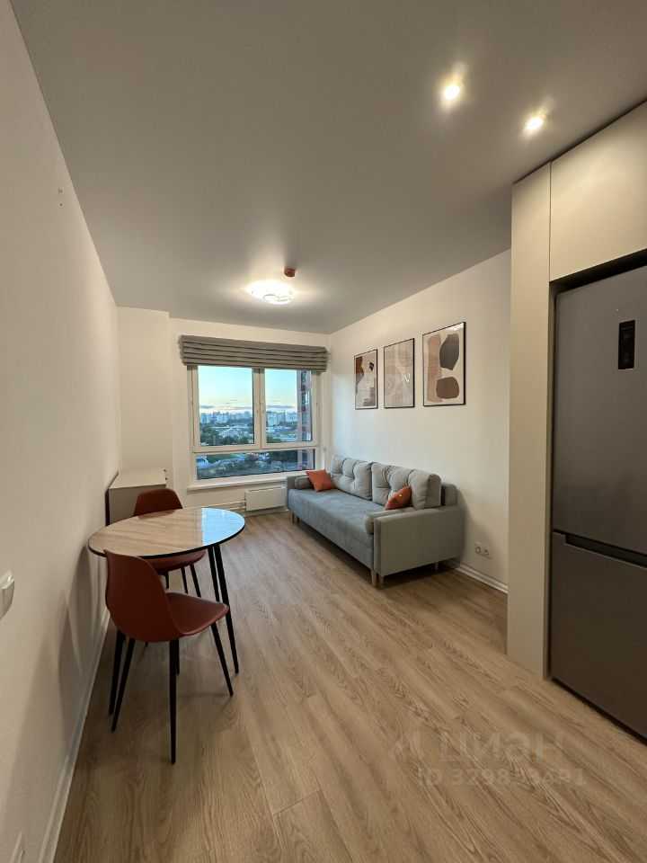 1-комнатная квартира, 33,5 м²