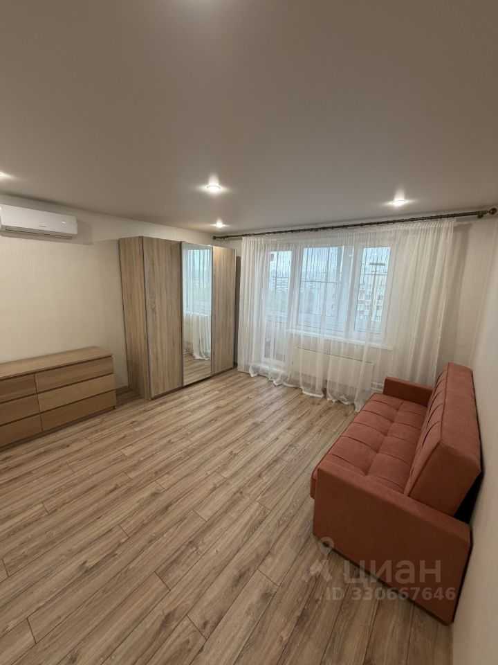 1-комнатная квартира, 39 м²