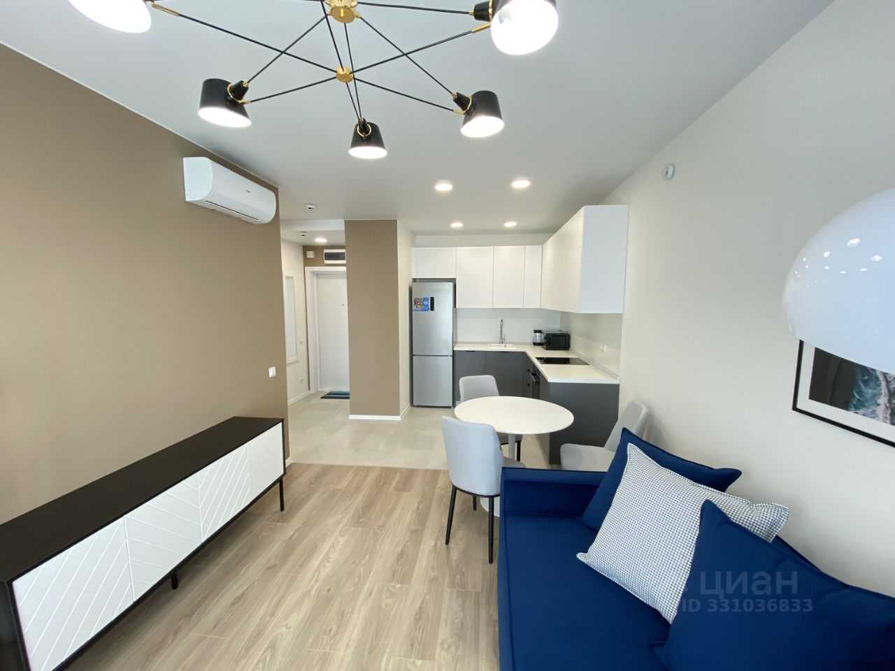 1-комнатная квартира, 36 м²