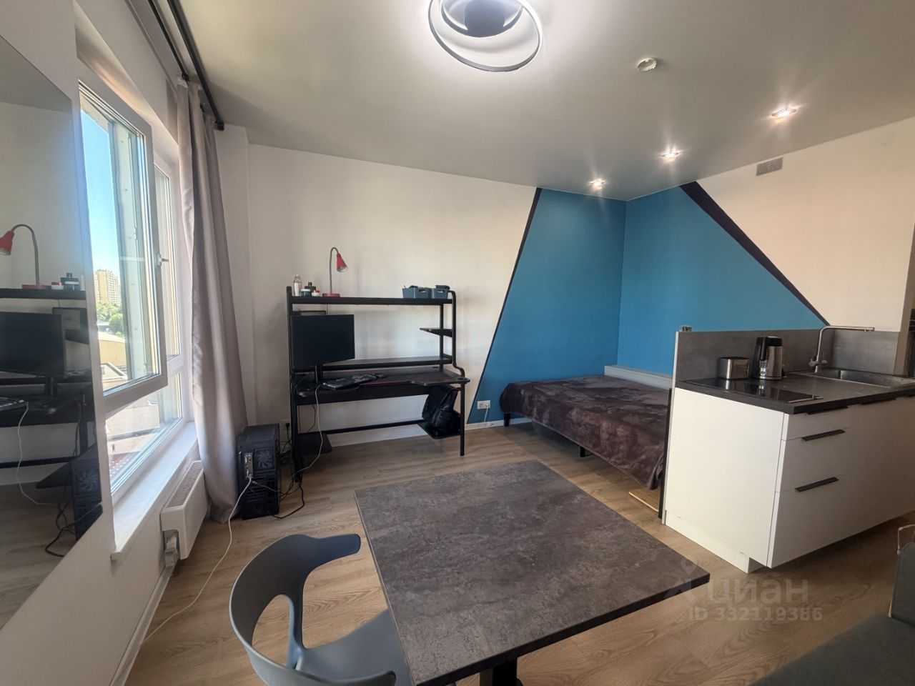 1-комнатная квартира, 25,4 м² — фотография 3
