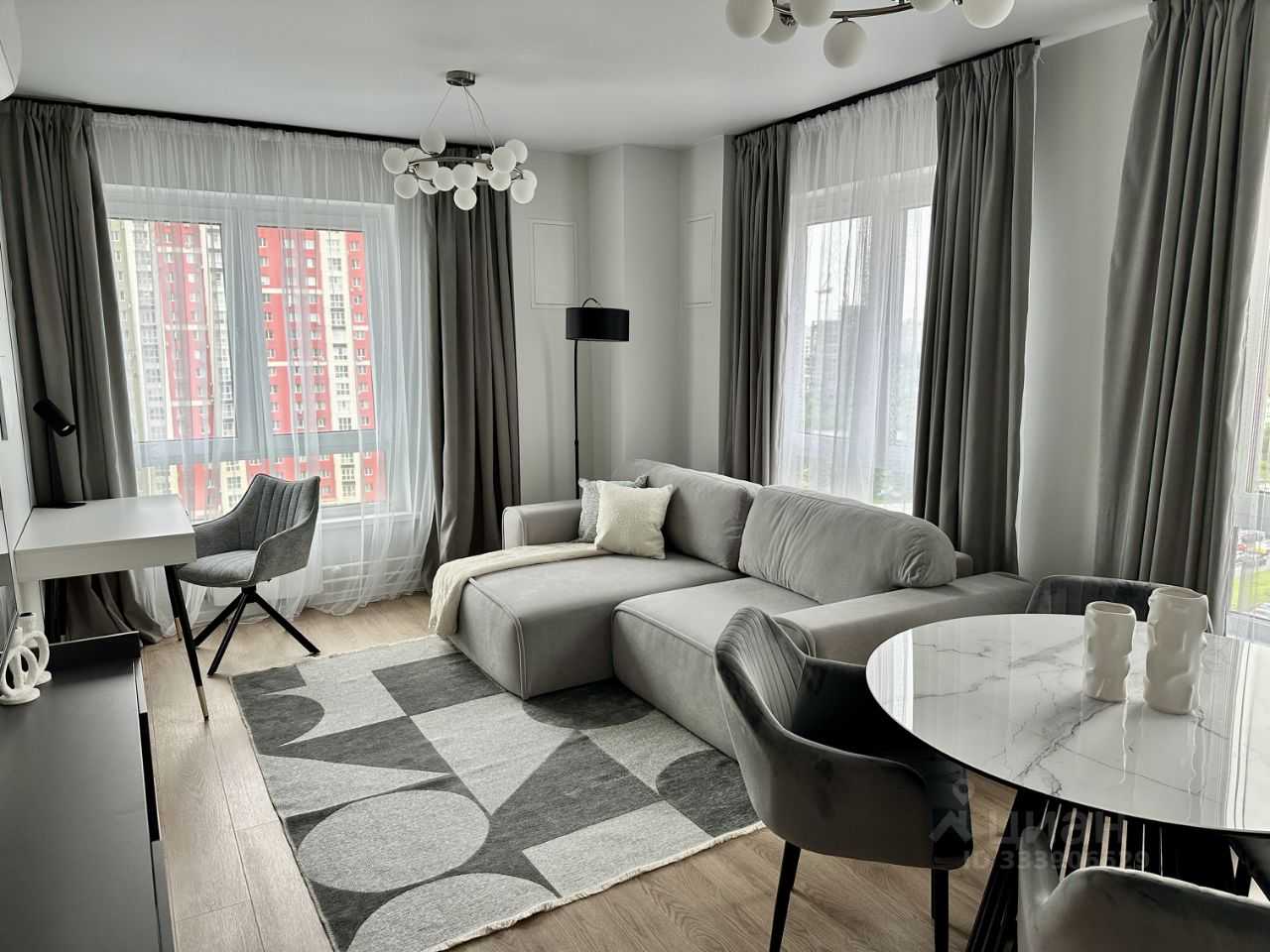 1-комнатная квартира, 41,7 м² — фотография 2