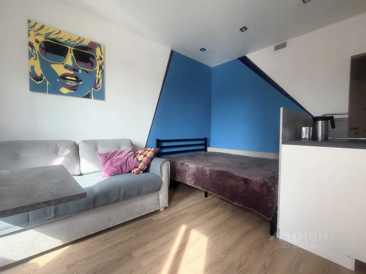 1-комнатная квартира, 25,4 м² — фотография 3