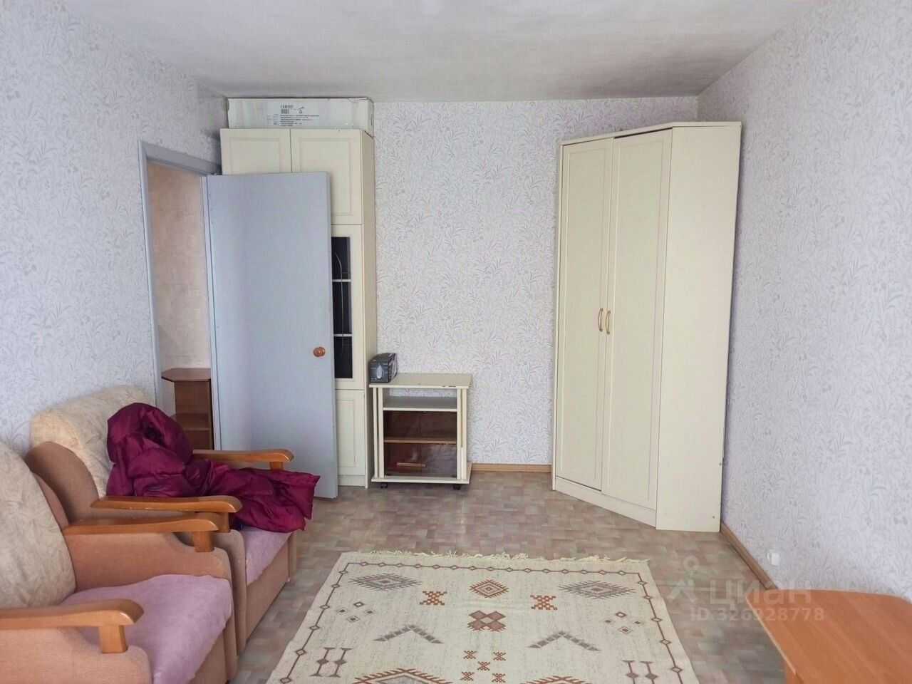 1-комнатная квартира, 35 м²