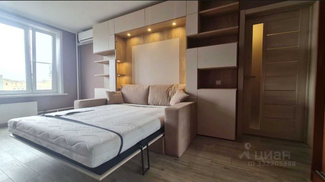 1-комнатная квартира, 33,2 м²