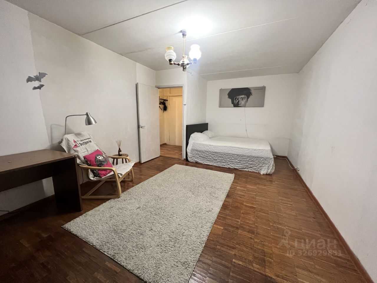 1-комнатная квартира, 38 м²