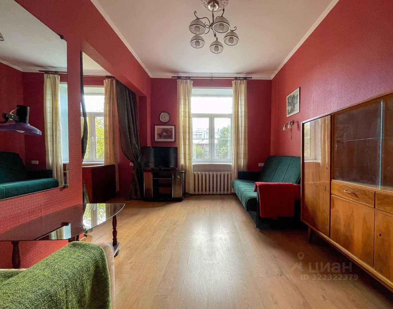 2-комнатная квартира, 62,4 м²