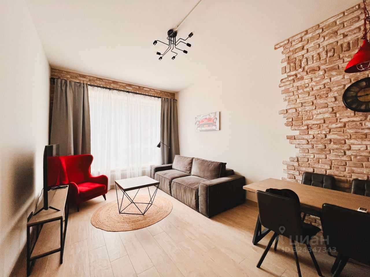 2-комнатная квартира, 54 м² — фотография 3