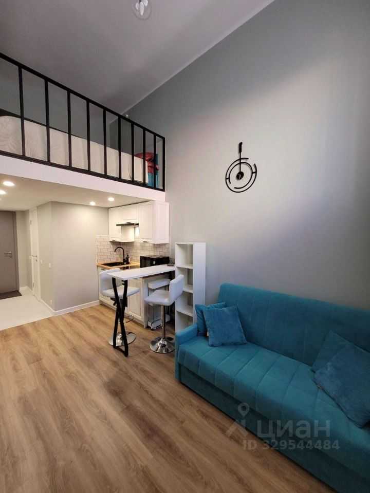 1-комнатная квартира, 34,1 м²