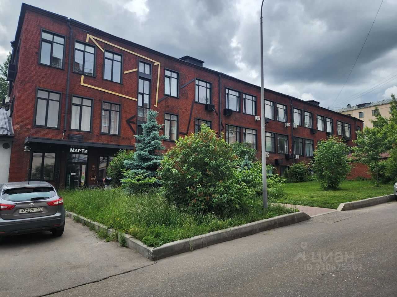 1-комнатная квартира, 23,6 м²